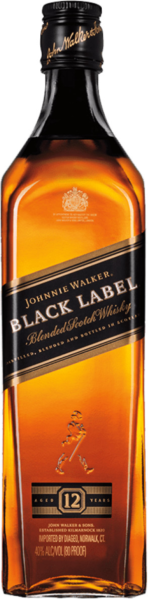 Johnnie Walker Black Label 1 L 40 %