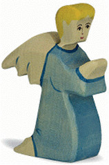 Holztiger Ange à genou (6686)