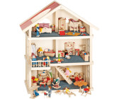Dolls House 7104 Fenster natur 9,4 x 9,4 cm 1:12 für Puppenhaus NEU # 