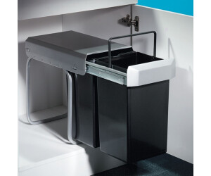 WESCO Einbaumülleimer Westermann Abfallsammler 755611-11 Profi-Double