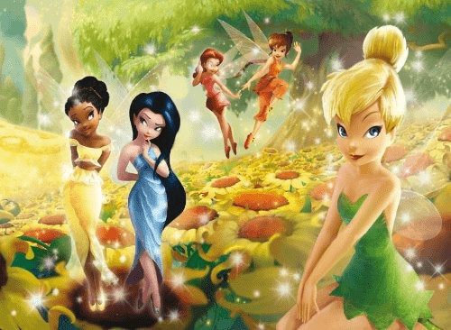 Clementoni Disney Fairies - Morning Glow Meadow