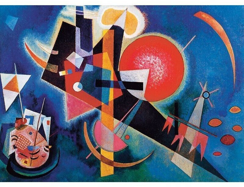 Eurographics Puzzles Kandinsky - En bleu (1'000 pièces)