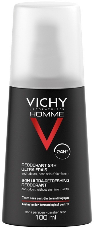 Photos - Deodorant Vichy Homme ultra-fresh  Spray  (100 ml)