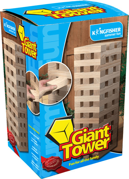 Kingfisher Giant Jenga Giant Tower