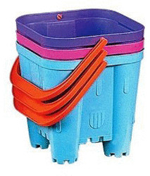 Ecoiffier Seau vide château fort 20 cm