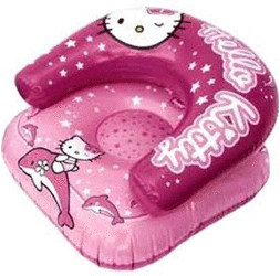 D'Arpèje Fauteuil gonflable Hello Kitty