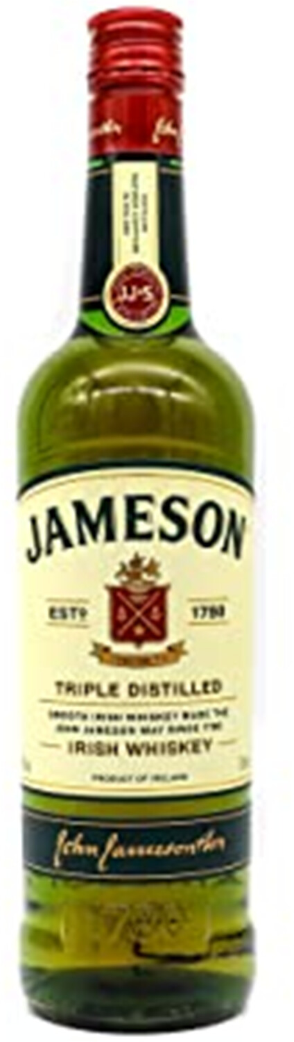 Jameson Irish Whiskey 0,7 L 40 %