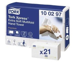 TORK Papierhandtücher  4.200 Tücher H2 Extra Soft Interfold-Falzung 2-lag 