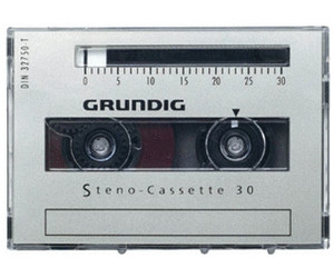 Grundig DT 2601 Aufnahmegerät Diktiergerät Steno-Cassette 30 #60 
