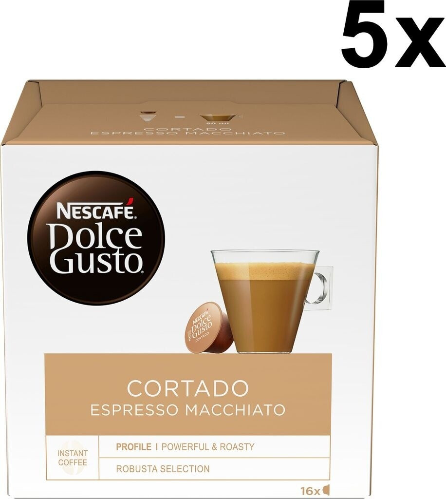 Nescafé Dolce Gusto Cortado Espresso Macchiato (x16)