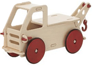 Moover Wooden Baby Truck Natural