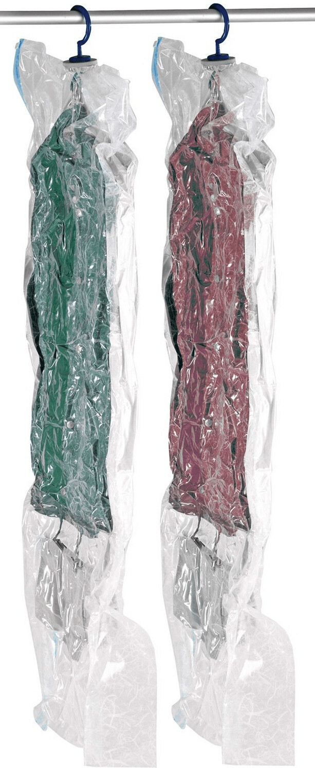 Wenko Rangement sous vide pour penderie (x2)