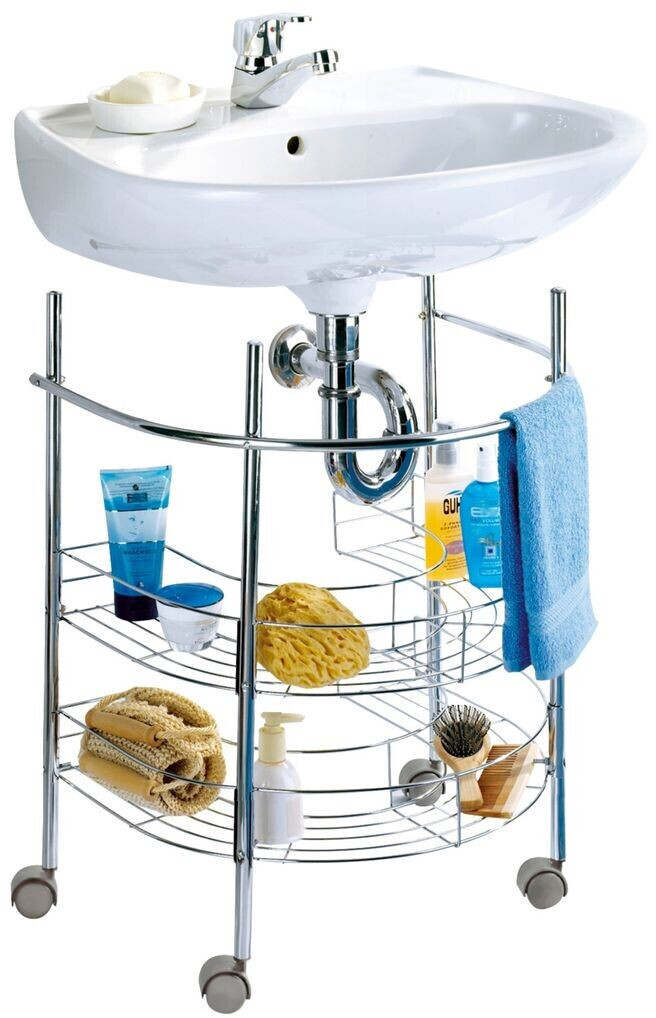 Wenko Waschbecken-Unterregal mit Rollen ab € 44,99 | Preisvergleich bei