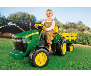 Mini tracteur électrique John Deere - Peg Perego - 6V - Vert - Pour enfant  dès 1 an - Cdiscount Jeux - Jouets