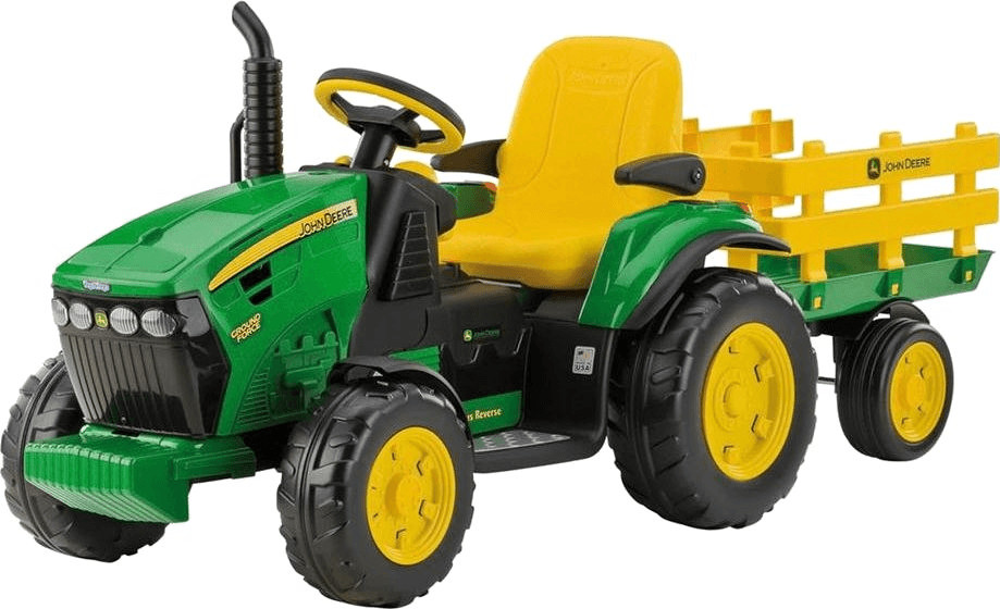 Peg Perego John Deere Gator HPX 12 V pour enfant, tracteur électrique, vert  et jaune : : Jeux et Jouets