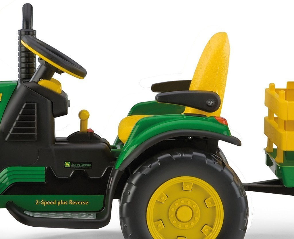 Peg Perego Tracteur électrique John Deere Ground Force - Véhicule électrique  pour enfant