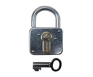 ABUS Zuhaltungsschloss 235Z/50 # 01754 verschiedenschließend je 2 Schlüssel
