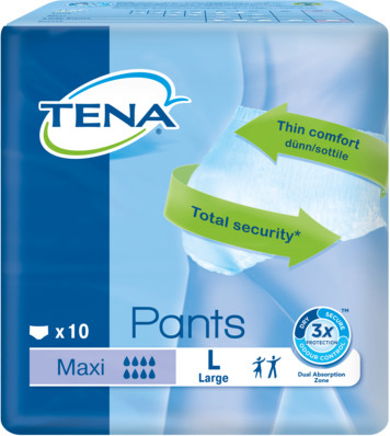 Tena Pants Maxi L (10 pz.) a € 18,57 (oggi)