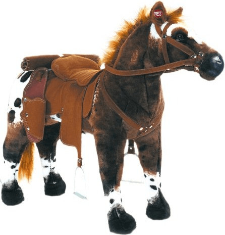 Orgineller Keramik Anhänger mit Pferd. Araber, Reiten, Pony