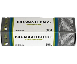 Bio Müllbeutel Biomüllbeutel Müllsack kompostierbar Bio4Pack 60 L 10 St./Rolle 