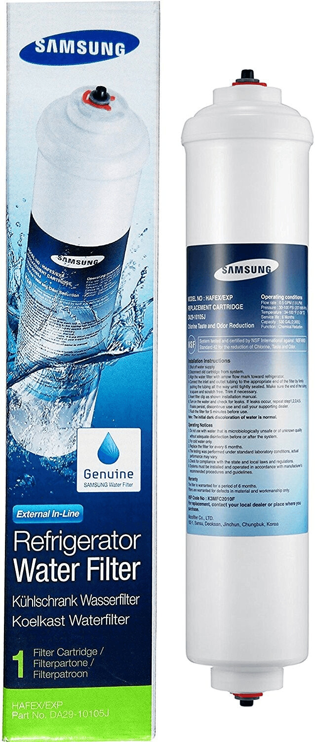 Filtre à eau DA29-10105J pour réfrigérateur Samsung DA29-10105J - Cdiscount  Electroménager