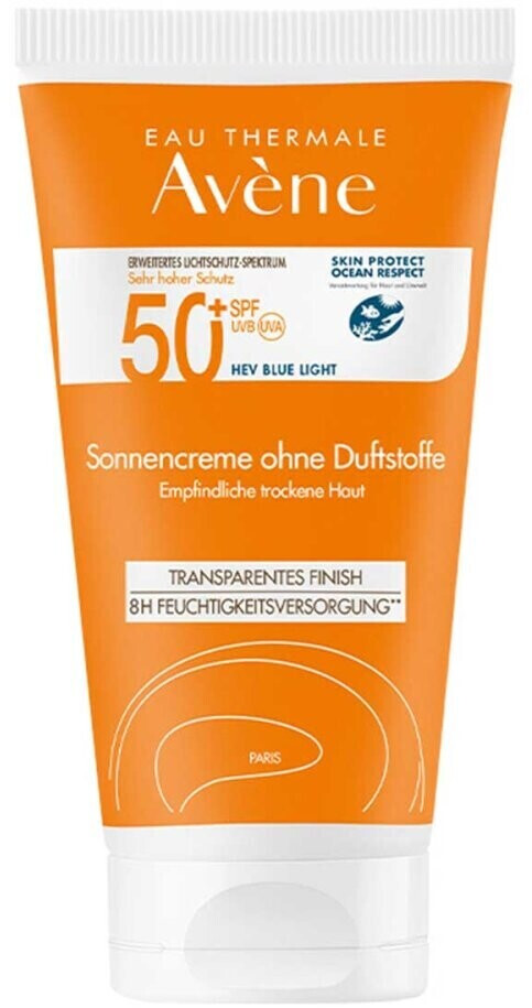 Avène Crème solaire SPF 50+ sans parfum (50 ml)