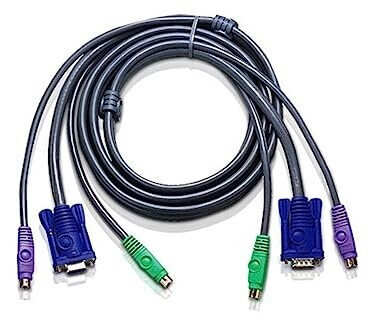 Aten PS/2 KVM Cable (2L-5005P/C)