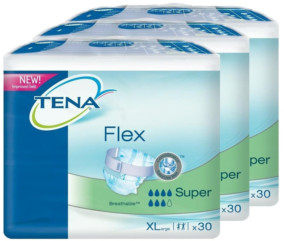 Tena Flex super XL (3 x 30 pièces)