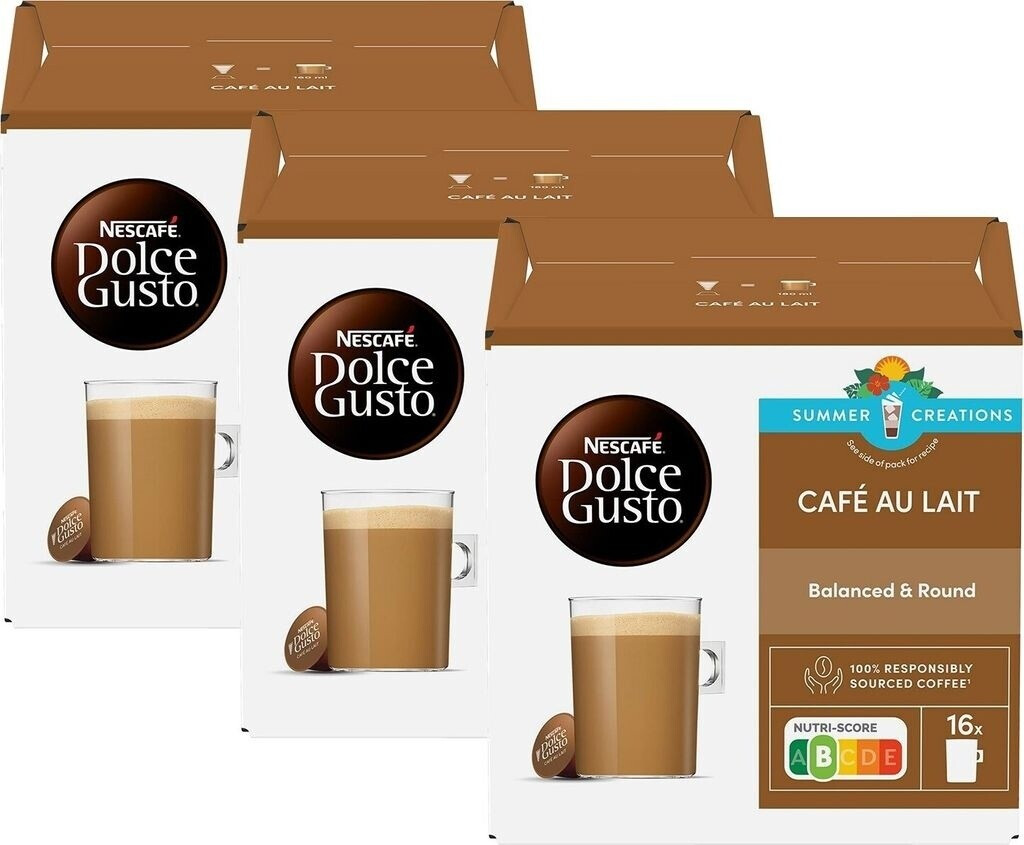 Nescafé Dolce Gusto Cafe au Lait (x16)