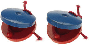 Stagg Castagnettes en plastique (CAS-P)