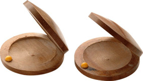 Stagg Castagnettes en bois (CAS-W)