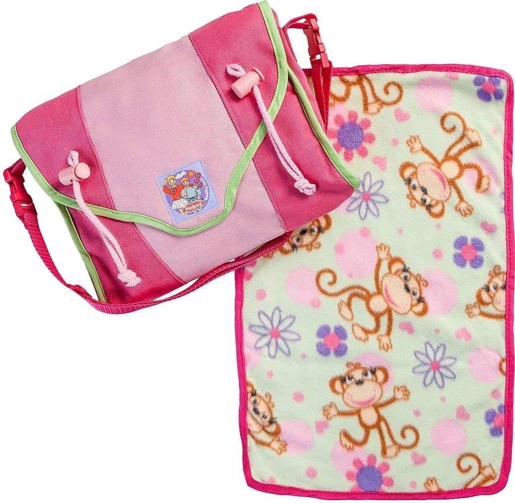 Heless Diaper Bag with Diapers for Dolls