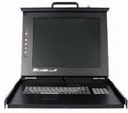 StarTech 1U Duraview 17" Folding LCD Rack Console