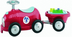 Ecoiffier Bolide Abrick avec remorque