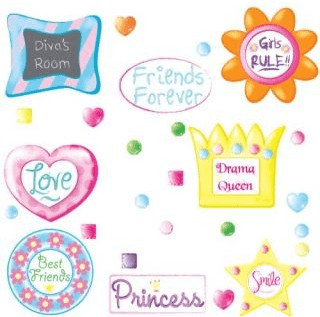 RoomMates Stickers cadre