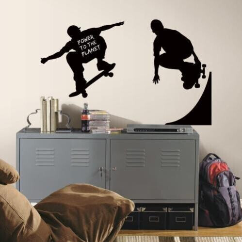 RoomMates Skaters Chalkboard
