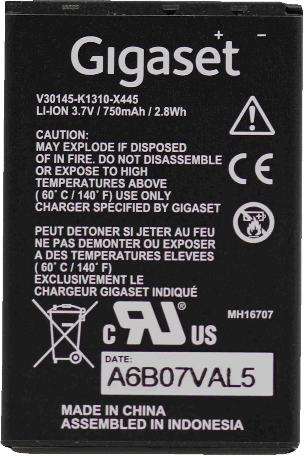 Gigaset Batterie SL400 H