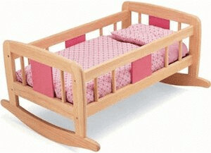 Pintoy Doll's rocking cradle