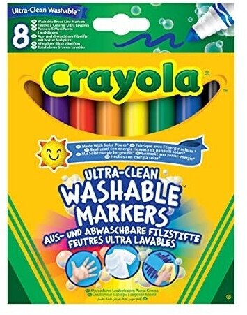 Crayola Feutres lavables (x 8) au meilleur prix sur idealo.fr