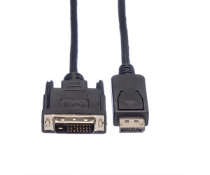 DVI Kabel Display Port zu DVI-D 24+1 Stecker wählbar Kabel DP 2m Displayport