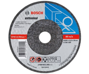 Bosch Schruppscheibe X-LOCK gekröpft Expert for Metal A 30 T BF 115x 22,23x 6 mm 