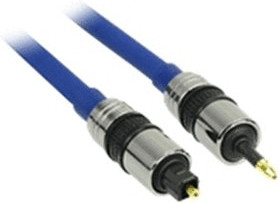 InLine Câble adaptateur Premium, toslink mâle / toslink-mini mâle