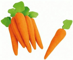 Legler Carottes en feutre (4425)