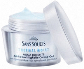Sans Soucis Aqua Benefits 24H - Soin peaux sèches - 50 ml (Import Allemagne)
