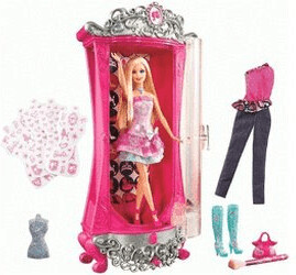 Barbie Glitterizer Wardrobe