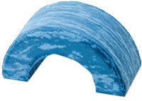SISSEL Pilates Small Props Roller Head Align Dynamic - Blauw