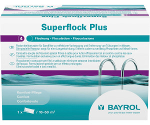 Floculant piscine Superflock Plus 1kg Bayrol