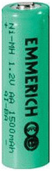 Emmerich NiMH Akku Mignon AA 1500mAh
