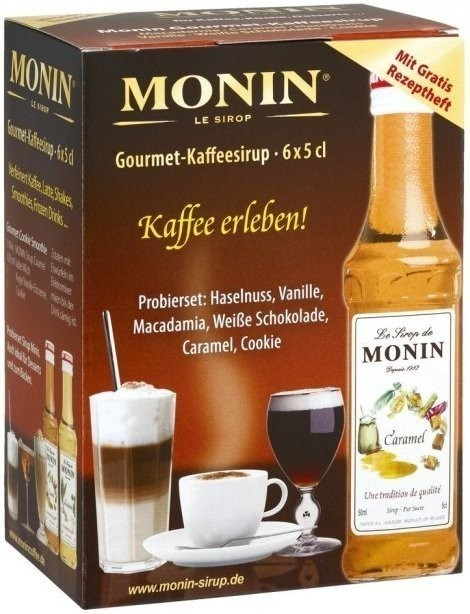 Monin 6 flacons miniatures Gourmet - 5cl