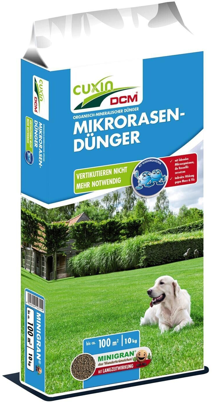 CUXIN DCM Minigran MikrorasenDünger 10 kg ab 24,99 € Preisvergleich